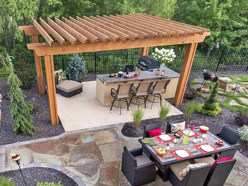 P80 Pergole Modelleri Ölçü: 3x5 m=15 m²