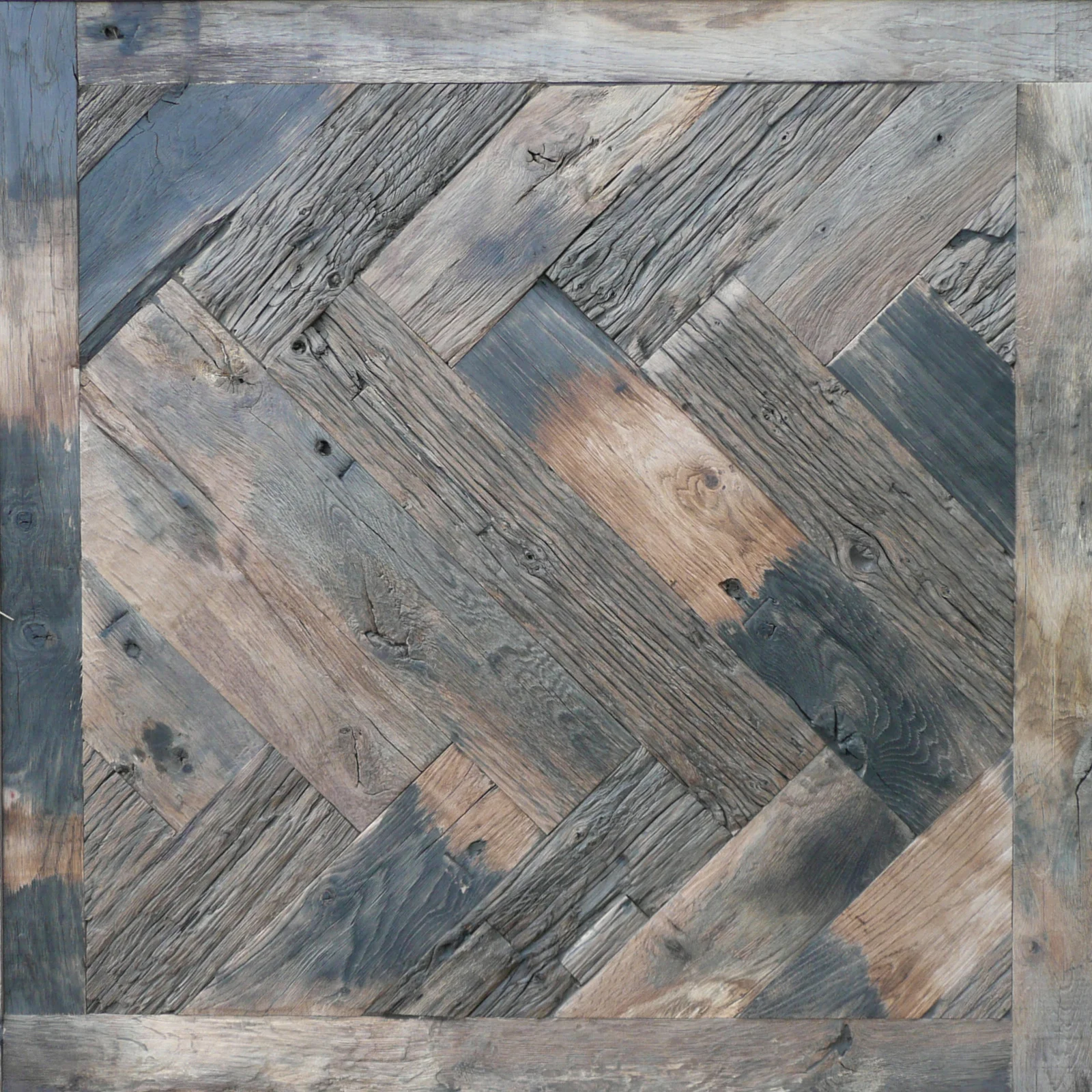 Lifetime Oak Venasque, Herringbone 'Bordeaux' 120 x 600mm
